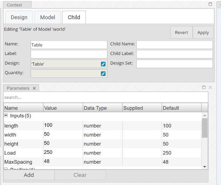 Concepts-ChildParameterGrid