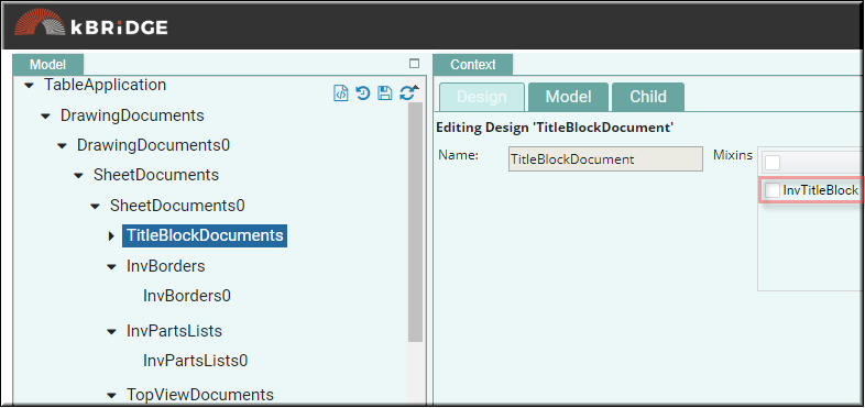 InvTitleBlock Example