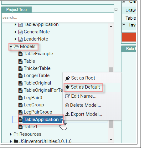 Unit16-SetTalbeApplicationASDefault